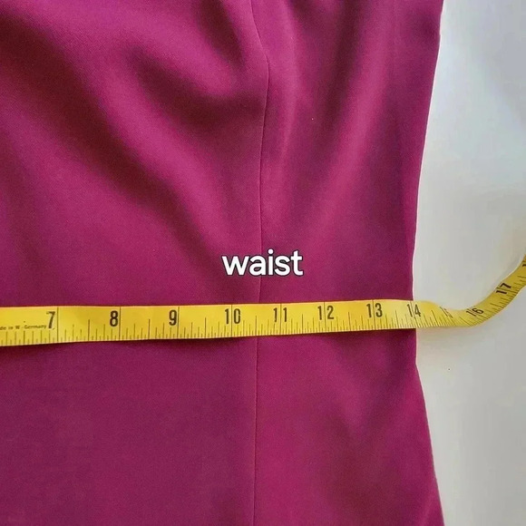 Jaygodfrey Sheath Dress Sleeveless Flounce Hem Formal Office Career 6 - Picture 6 of 6